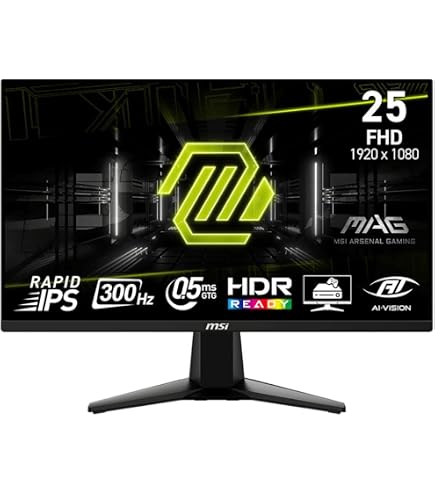 Amazon.com: msi MAG 256F 25-inch 1920 x 1080 (FHD) Computer